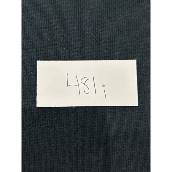 Rafaella Womens Black Open Mock Neck Sleeveless Cotton Blend Top SZ Medium - Picture 8 of 8